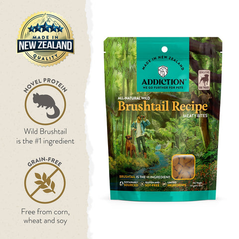 Brushtail Meaty Bites - Hypoallergenic Dog Treats