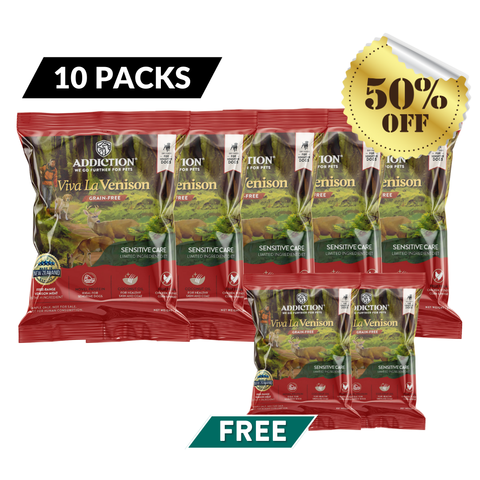 Viva La Venison Dry Dog Food - Trial Pack 60g