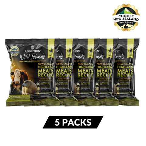 [Cat Trial Pack] Wild Islands Highland Meats Beef & Lamb Dry Food 60g