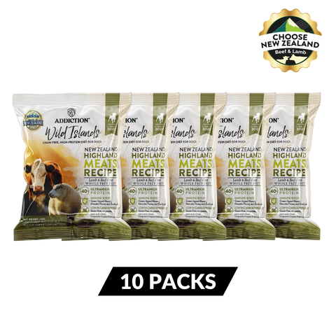 [Dog Trial Pack] Wild Islands Highland Meats Beef & Lamb Dry Food 60g
