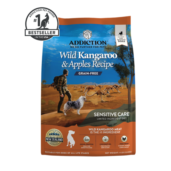 Wild Kangaroo & Apples Dry Dog Food 9kg, 15kg