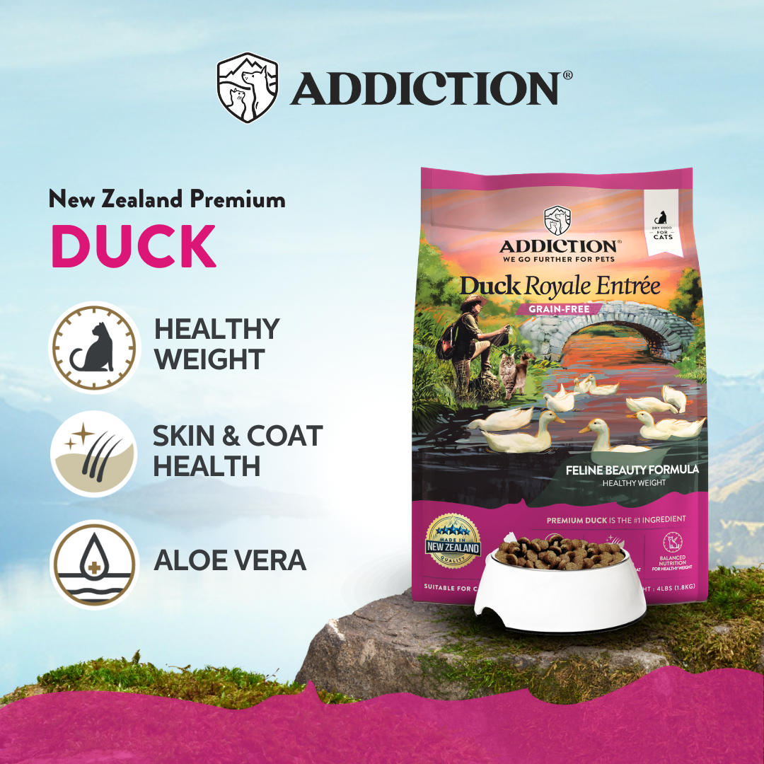 Duck Royale Dry Cat Food 1.8kg, 4.5kg