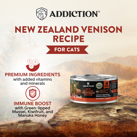 Wild Islands Forest Venison Wet Cat Food 85g