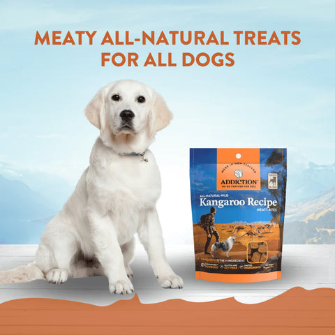 Kangaroo Meaty Bites - Hypoallergenic Dog Treats