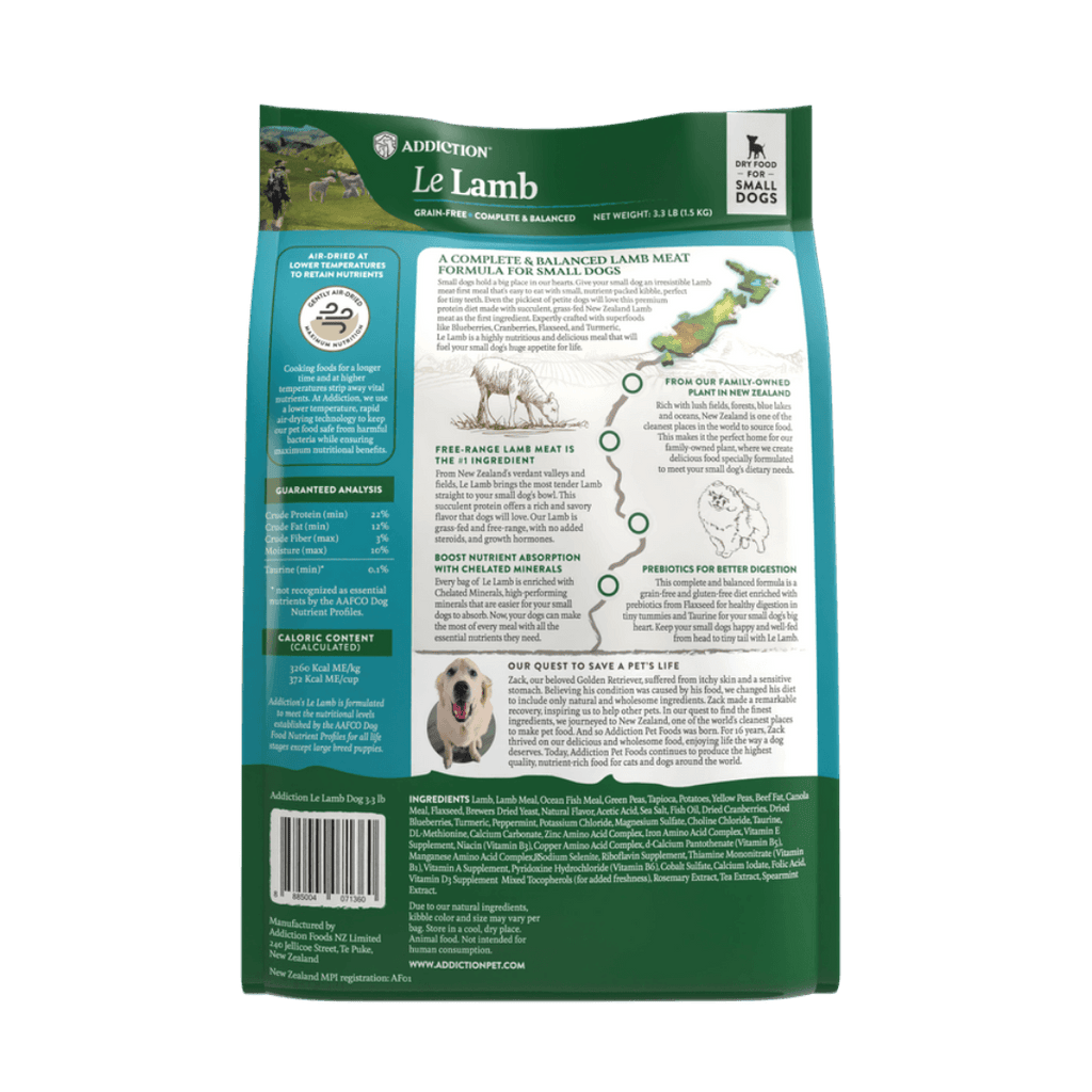 Le Lamb Small Breed Dry Dog Food 1.5kg
