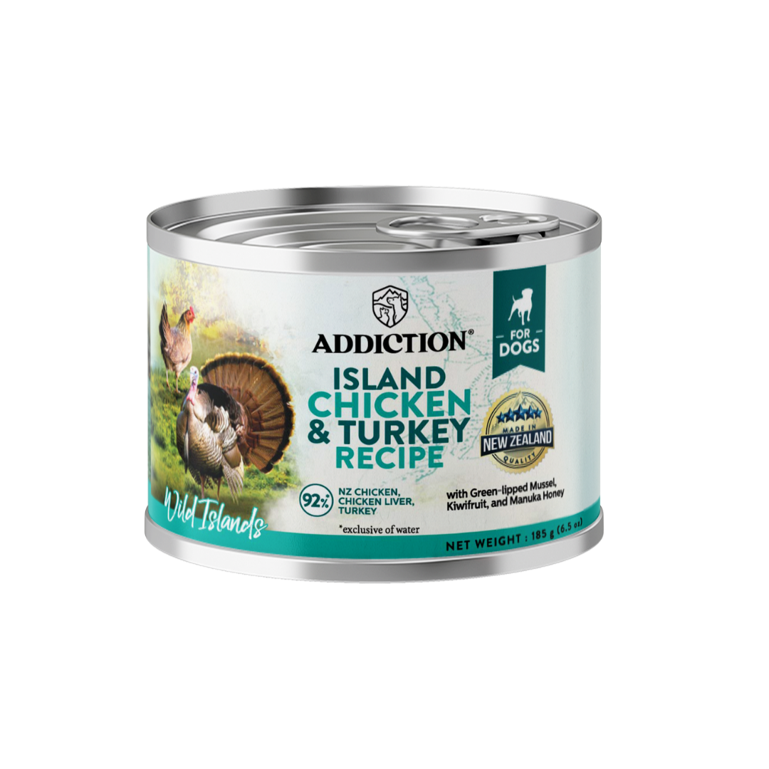 Wild Islands Chicken & Turkey Recipe Wet Dog Food 185g