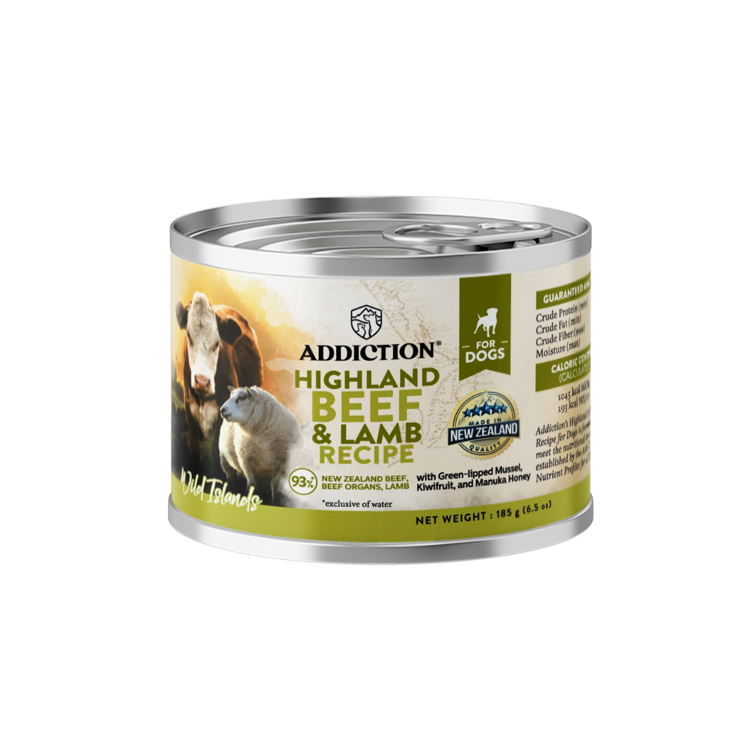 Wild Islands Highland Beef & Lamb Recipe Wet Dog Food 185g