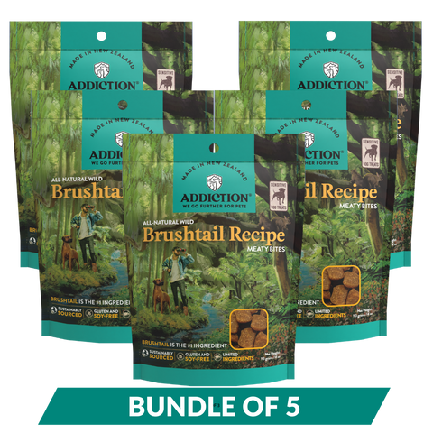 [Dog Treat Bundle of 5] Meaty Bites - Hypoallergenic Dog Treats 113g