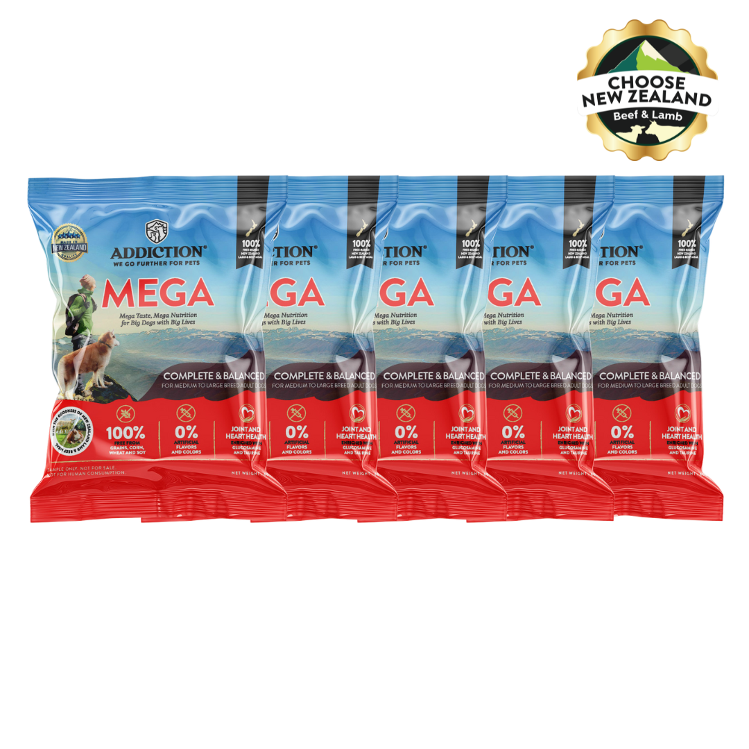 [Dog Trial Pack Bundle] Mega Grain-Free Dry Food 60g