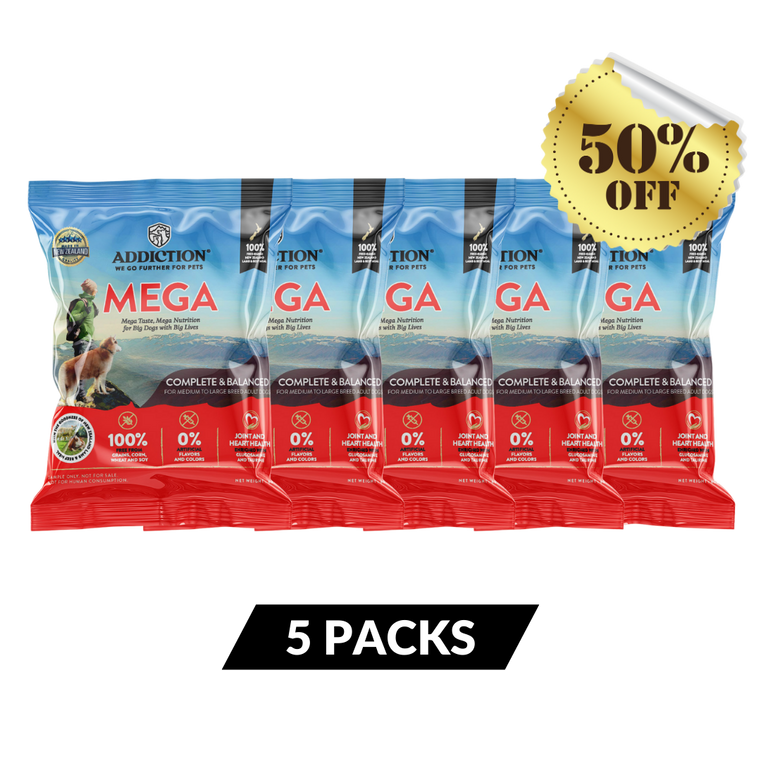 Mega Grain-Free Dry Dog Food - Trial Pack 60 g