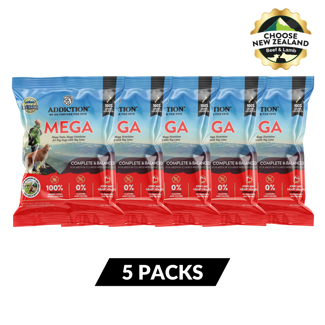 [Dog Trial Pack Bundle] Mega Grain-Free Dry Food 60g