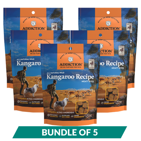 [Dog Treat Bundle of 5] Meaty Bites - Hypoallergenic Dog Treats 113g