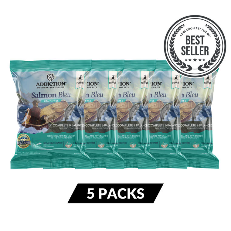 Salmon Bleu Puppy Dry Dog Food - Trial Pack 60 g