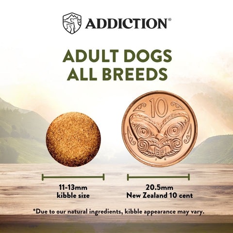 [Trial Pack] Addiction Wild Islands Highland Meats Grass-Fed Beef & Lamb Recipe Dry Dog Food 60g