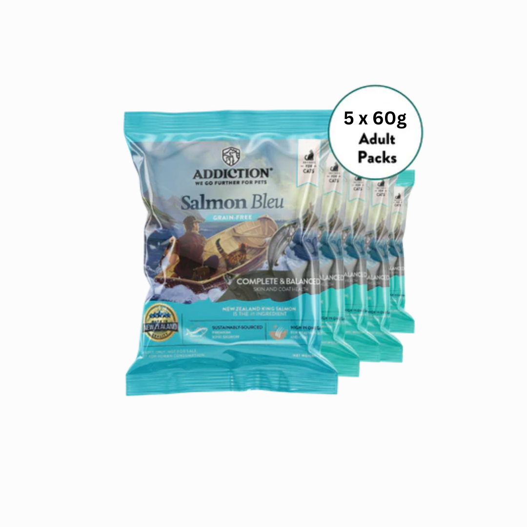 [Cat trial Pack Bundle] Salmon Bleu Dry Food 60g