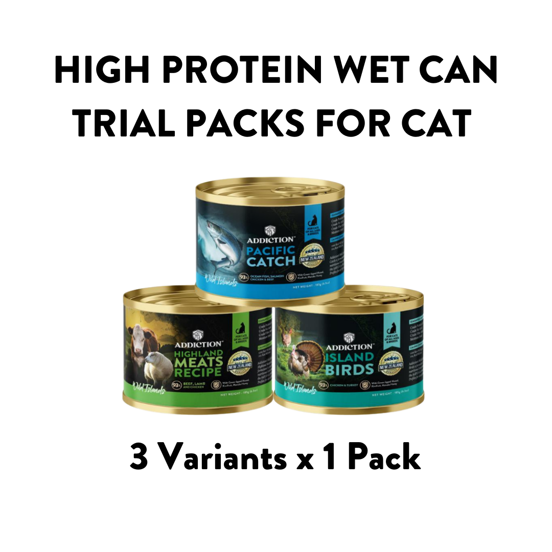 [Bundle of 3] Wild Islands Canned Cat Food Variety Pack 3 x 185g