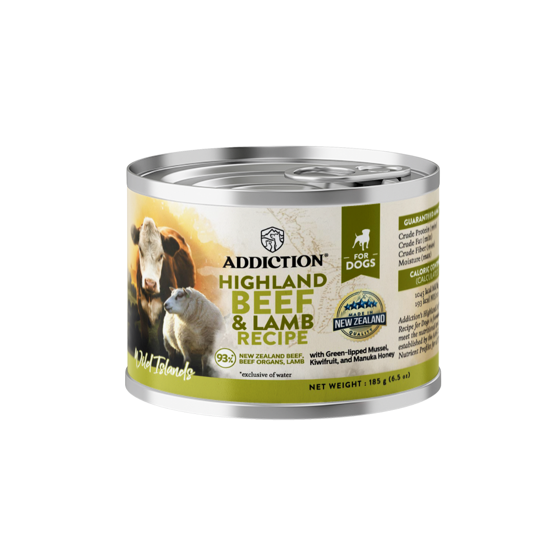 Wild Islands Highland Beef & Lamb Recipe Wet Dog Food 185g
