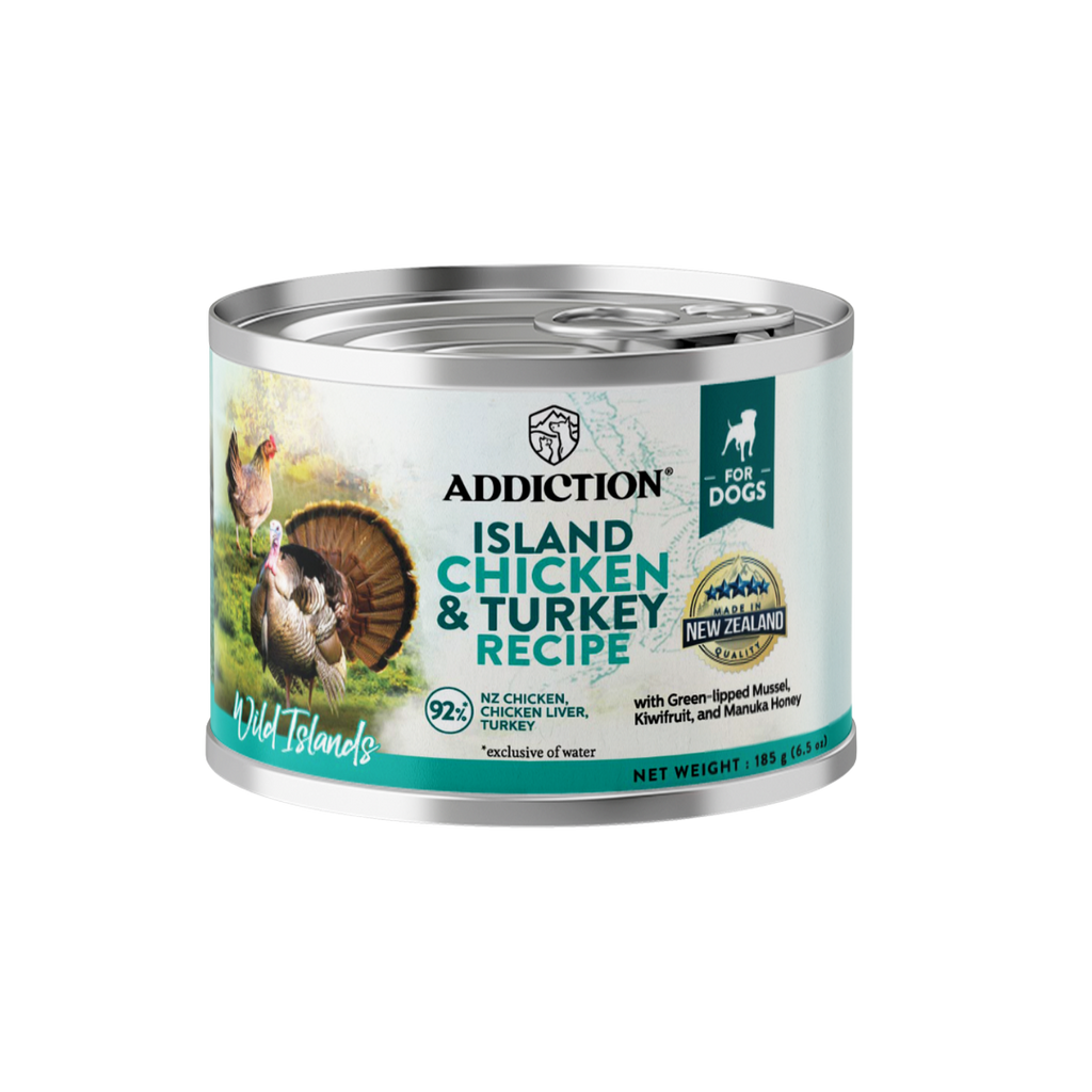 Wild Islands Chicken & Turkey Recipe Wet Dog Food 185g