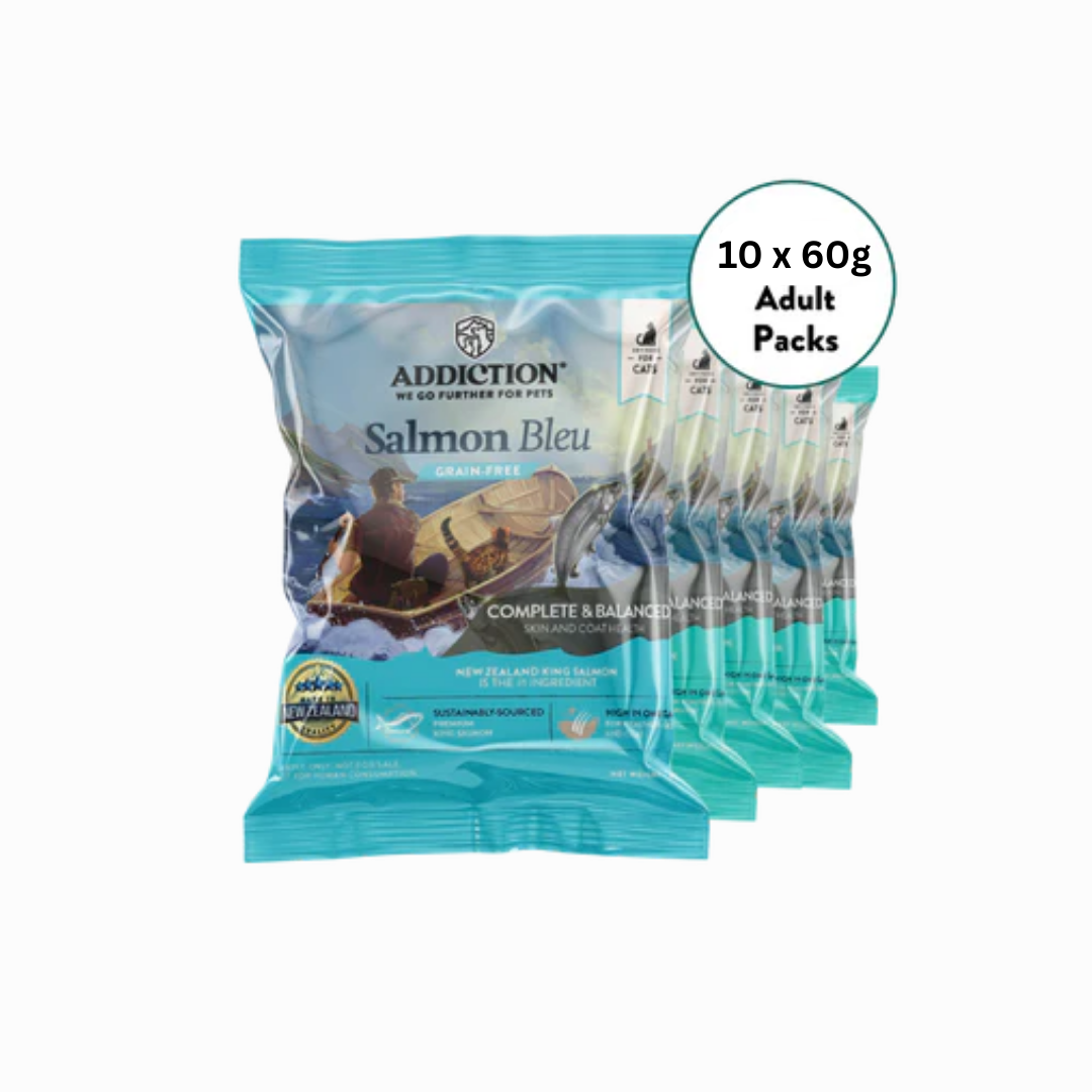 [Cat trial Pack Bundle] Salmon Bleu Dry Food 60g
