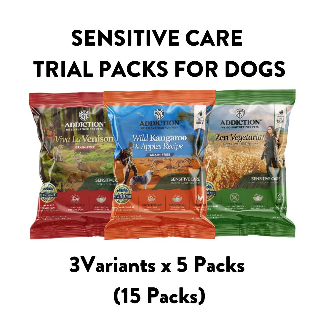 Dog Trial Packs: Sensitive Care Dry Food [15 x 60g Packs]
