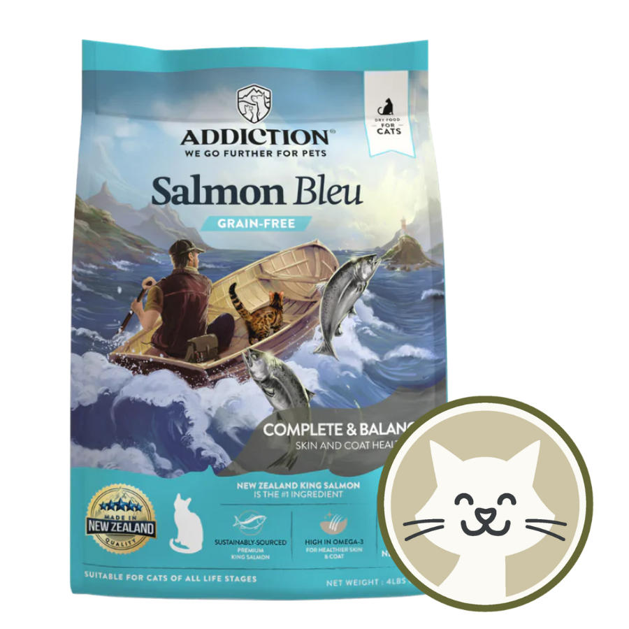 Salmon Bleu for Cats