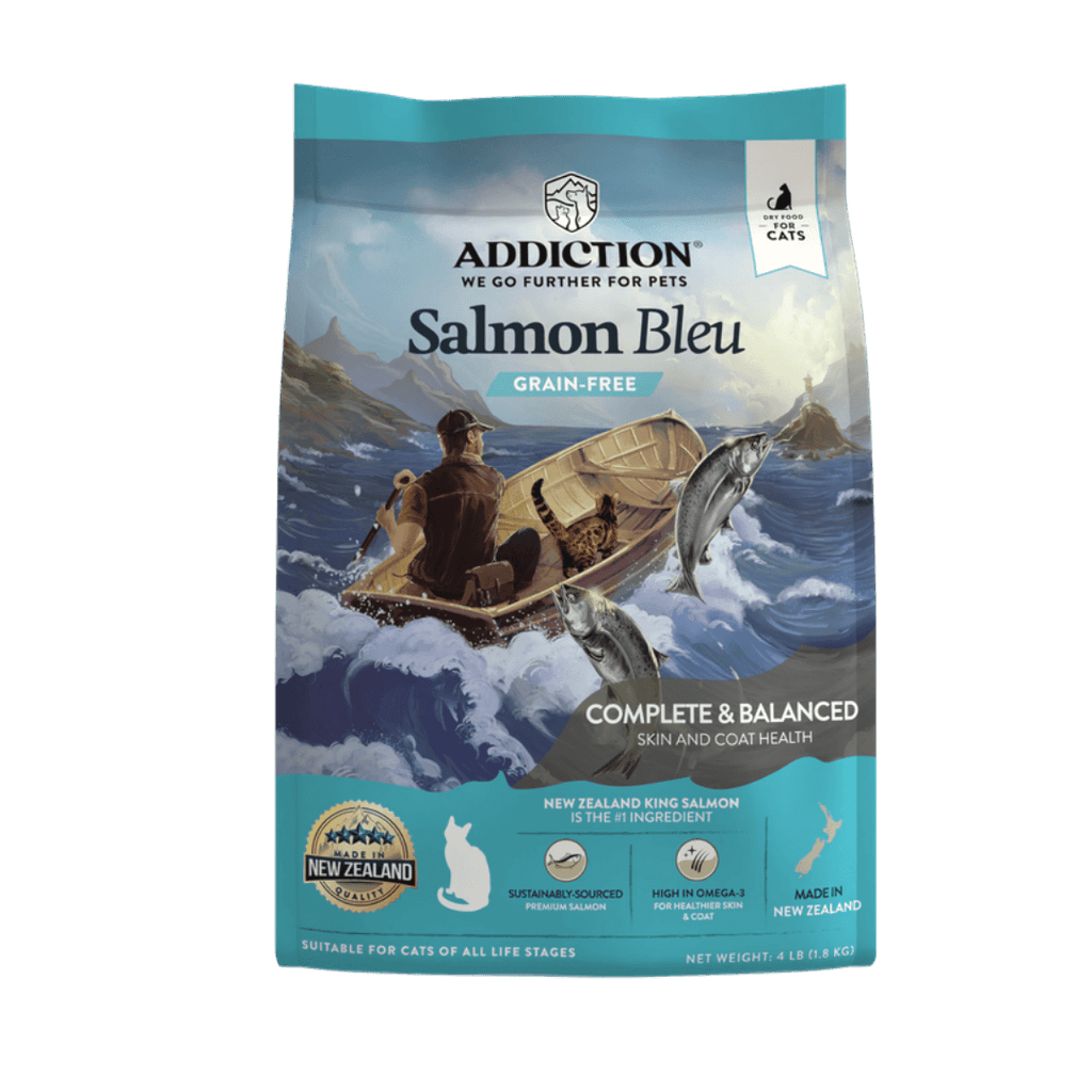 Salmon Bleu Dry Cat Food 1.8kg, 4.5kg