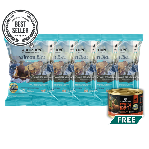 Salmon Bleu Dry Cat Food - Trial Pack 60g