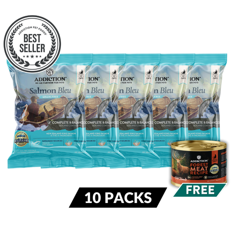 Salmon Bleu Dry Cat Food - Trial Pack 60g