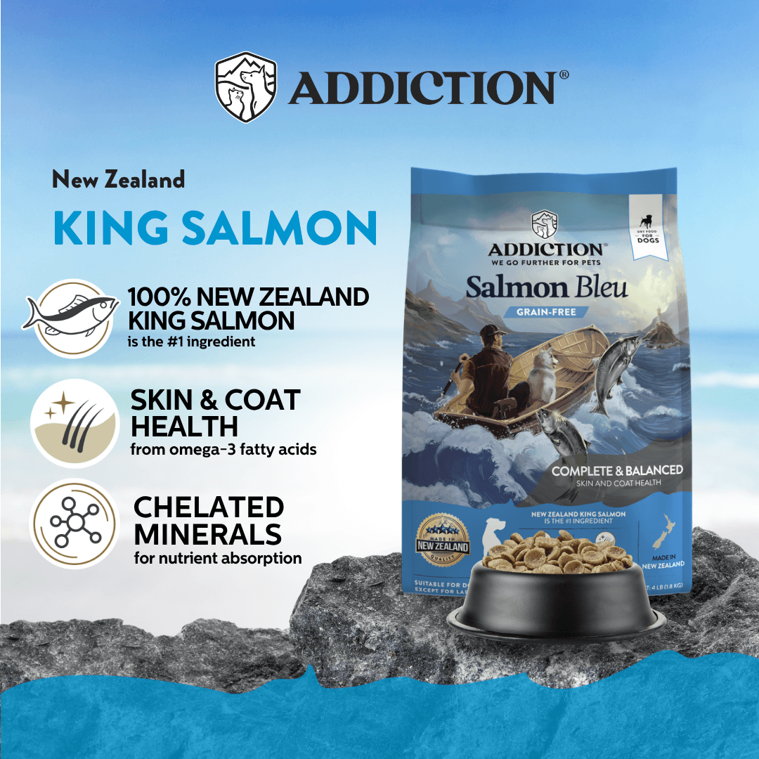 Salmon Bleu Dry Dog Food 9kg, 15kg