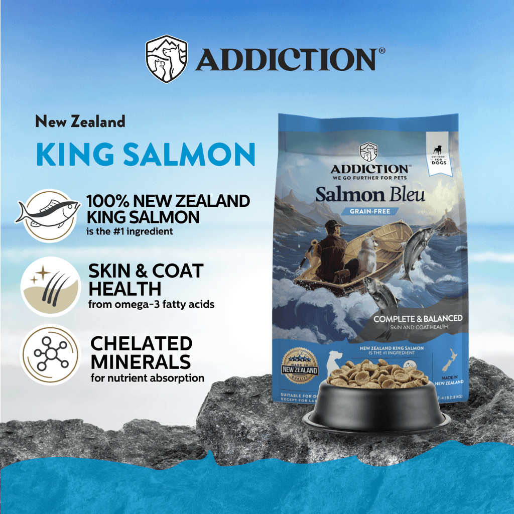 Salmon Bleu Dry Dog Food 9kg, 15kg