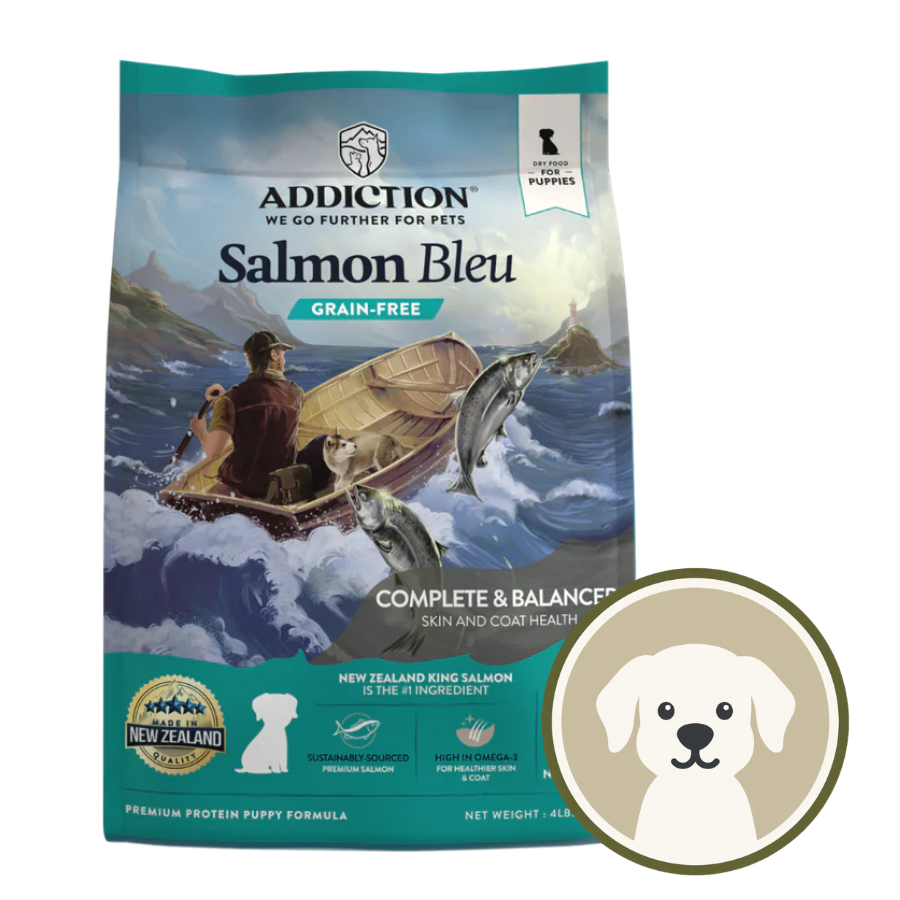 Salmon Bleu for Puppies