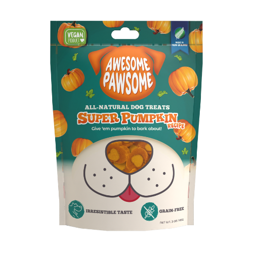 Awesome Pawsome All Natural Dog Treats Super Pumpkin 85g