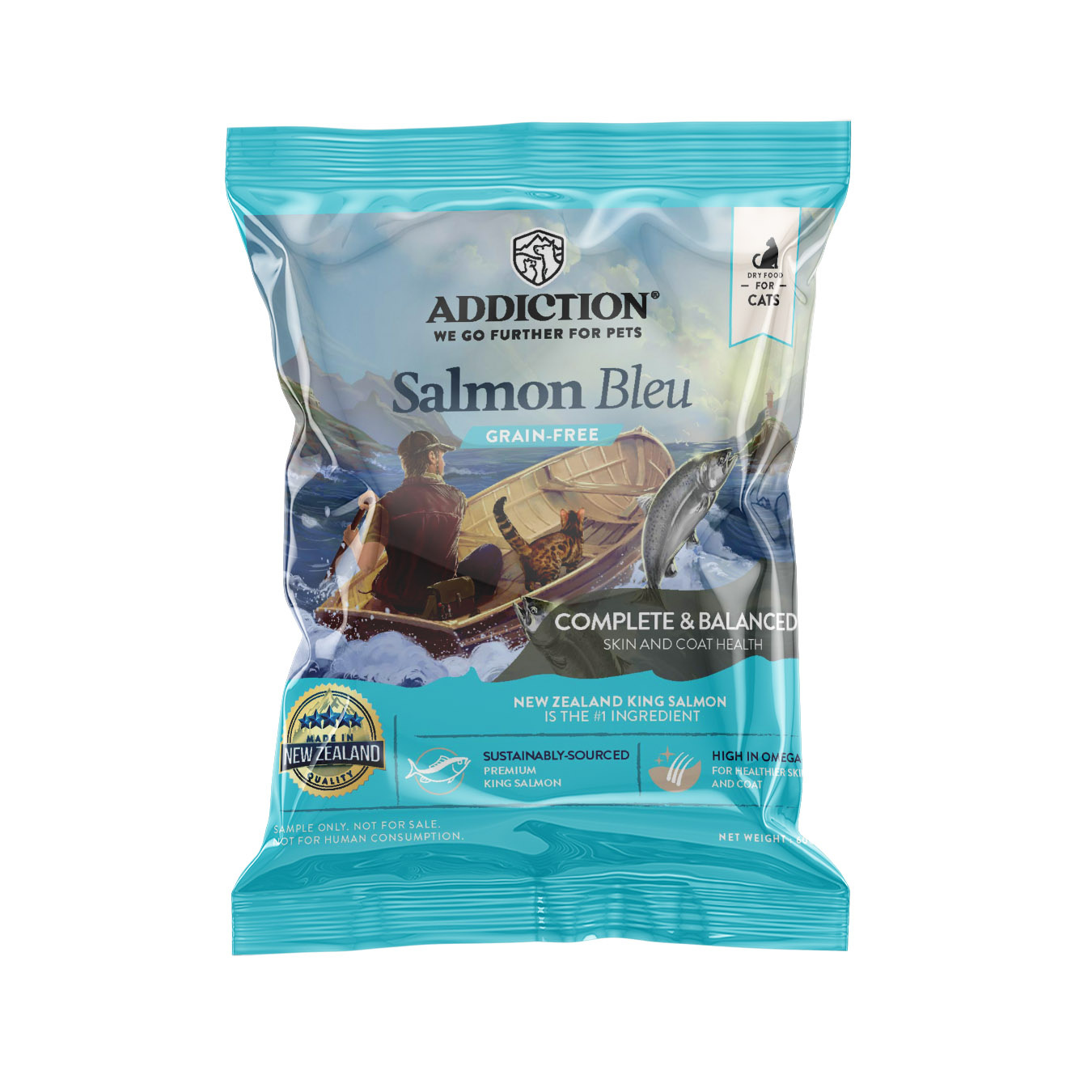[Cat Trial Pack] Salmon Bleu Dry Food 60g