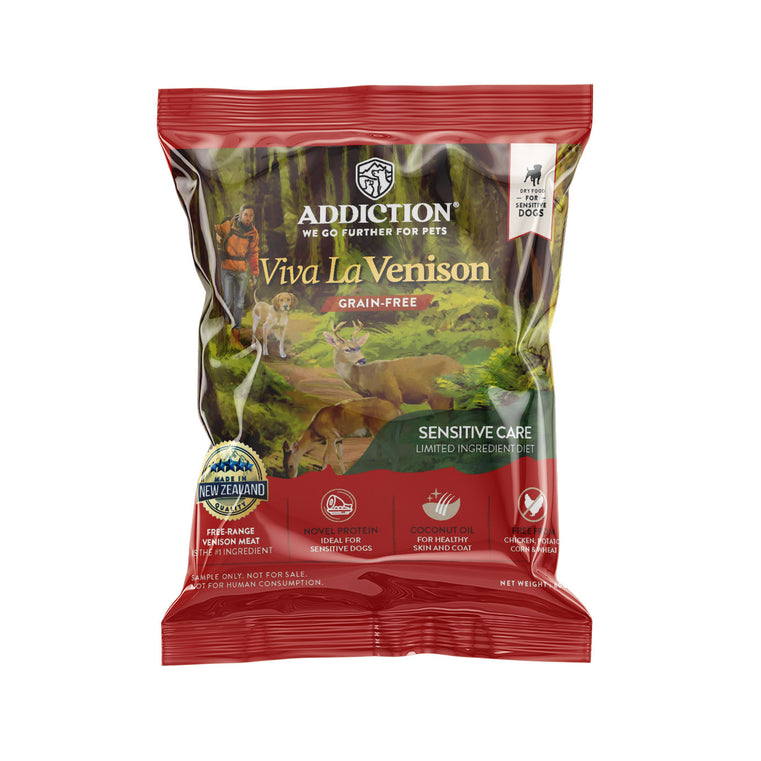 Viva La Venison Dry Dog Food - Trial Pack 60g