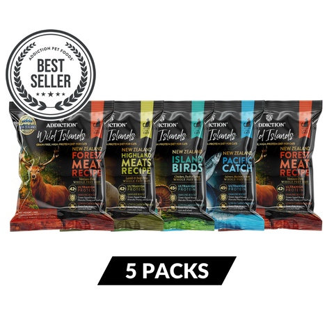 [Cat Trial Pack Build Your Bundle] Wild Islands Dry Food 5 x 60g