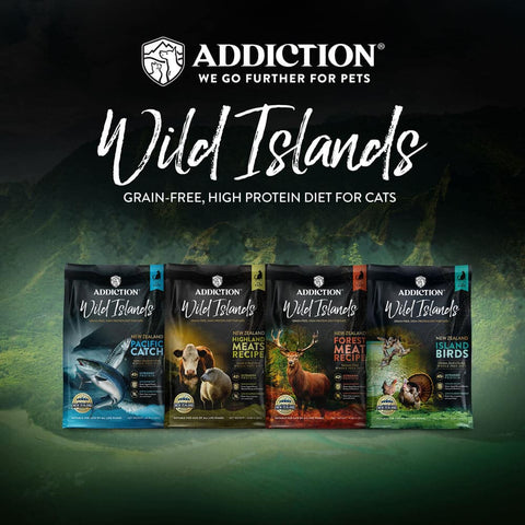 [Trial Pack] Wild Islands Pacific Catch Premium King Salmon, Mackerel & Hoki Dry Cat Food 60g