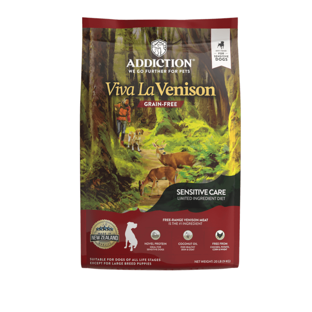 Viva La Venison Dry Dog Food 9kg, 15kg