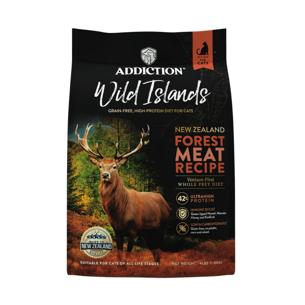 Wild Islands Forest Meat Premium Venison Dry Cat Food 1.8kg, 4.5kg
