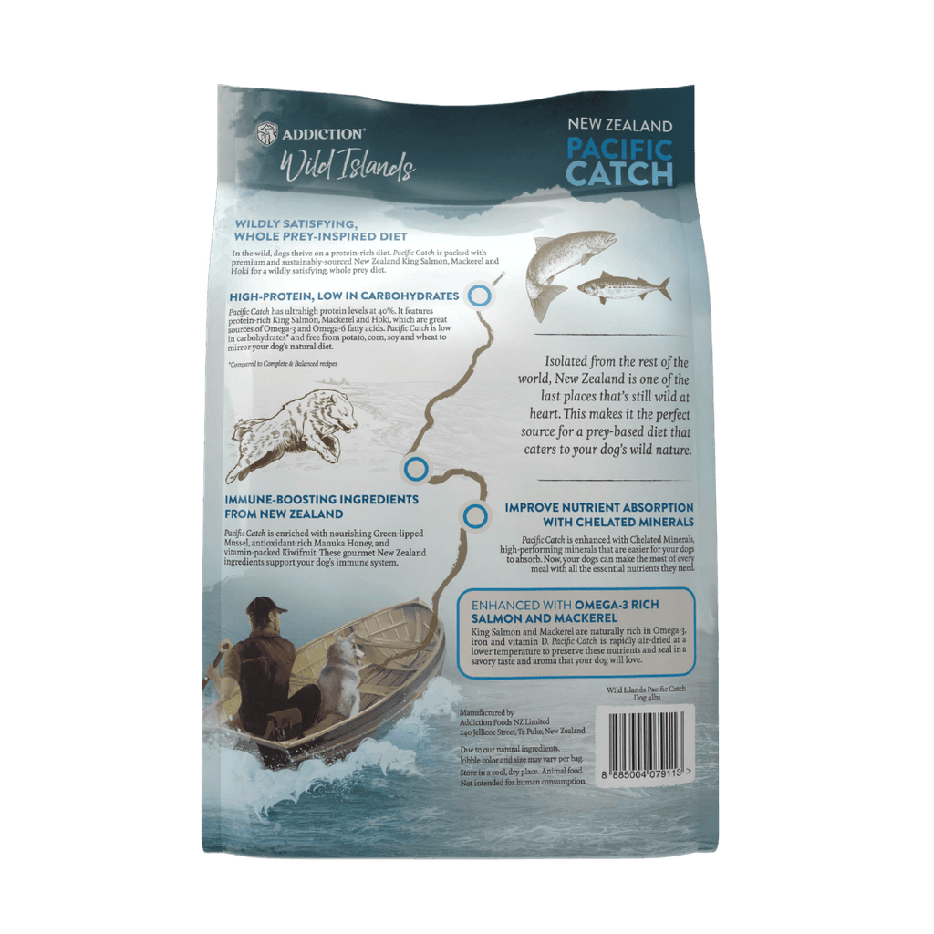 Wild Islands Pacific Catch NZ King Salmon Dry Dog Food 1.8kg, 9kg