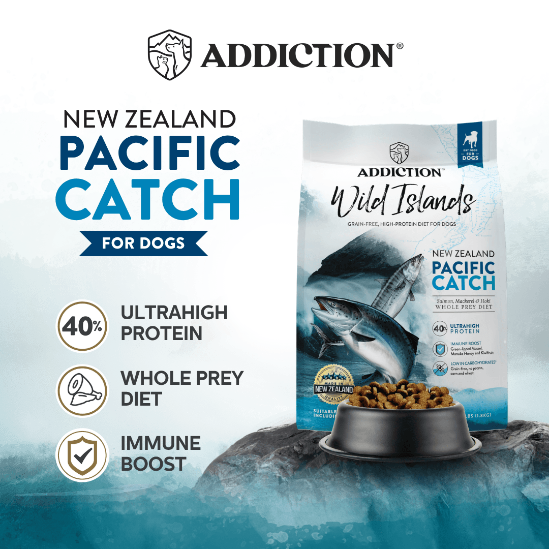 Wild Islands Pacific Catch NZ King Salmon Dry Dog Food 1.8kg, 9kg